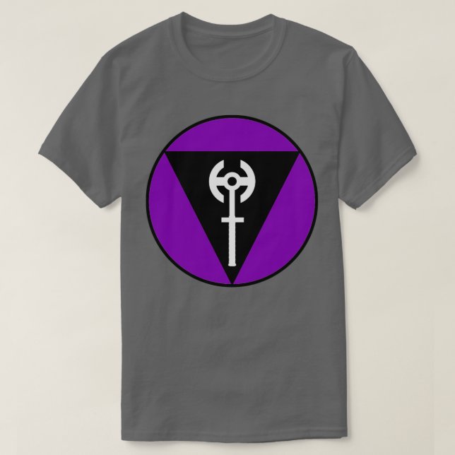 Old Guard Labrys Axe Symbol T-Shirt (Design Front)