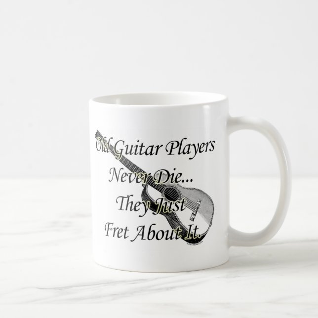 Old Guitar Players Coffee Mug (Right)