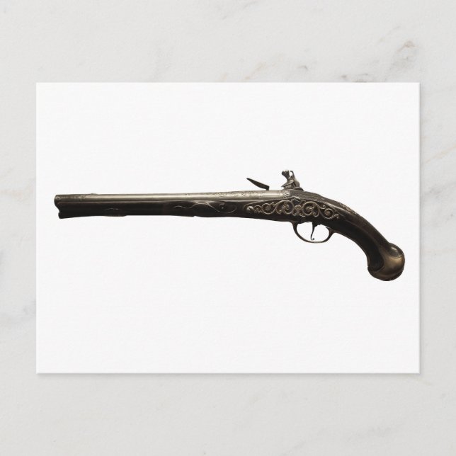 Old Gun Postcard (Front)