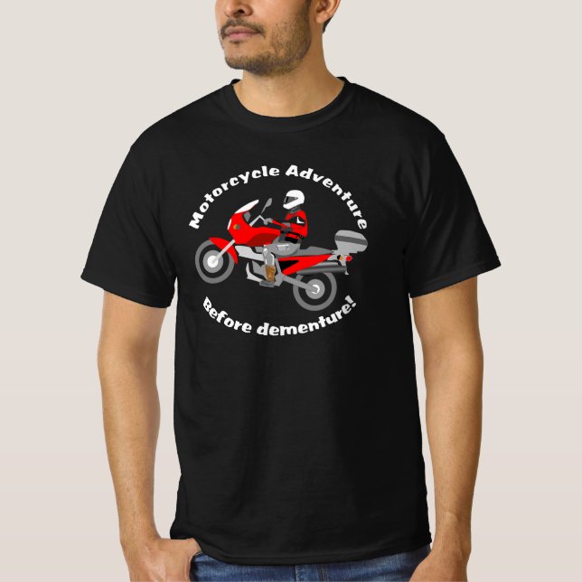 Old Guy Biker Tshirt (Front)