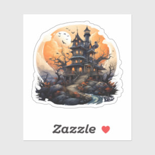 Old Halloween Spooky Haunted House