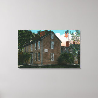 Old Hancock Clark House View # 3 Canvas Print