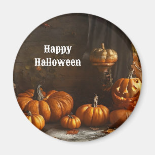 Old Happy Halloween Home Collection Magnet