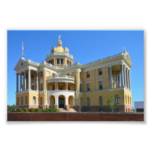 Old Harrison County Courthouse, Marshall, Texas Photo Print