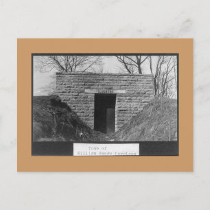 Old Harrison Tomb postcard