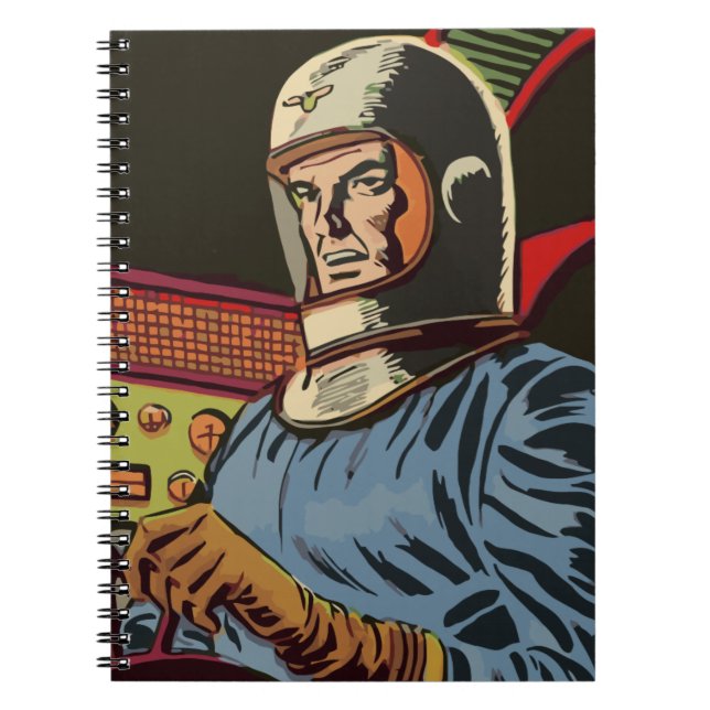 Old hero from the future notebook (Front)