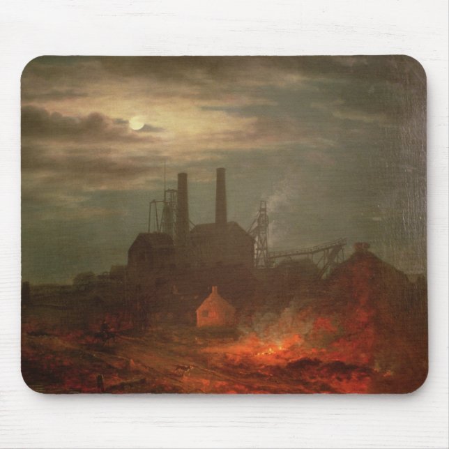 Old Hetton Colliery, Newcastle Mouse Mat (Front)
