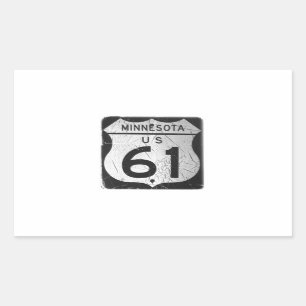 Old Highway 61 sticker