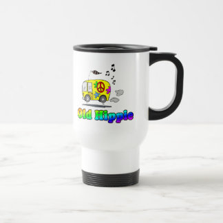 Old Hippie Bus Travel Mug