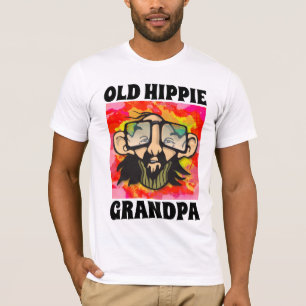 OLD HIPPIE GRANDPA T-SHIRTS