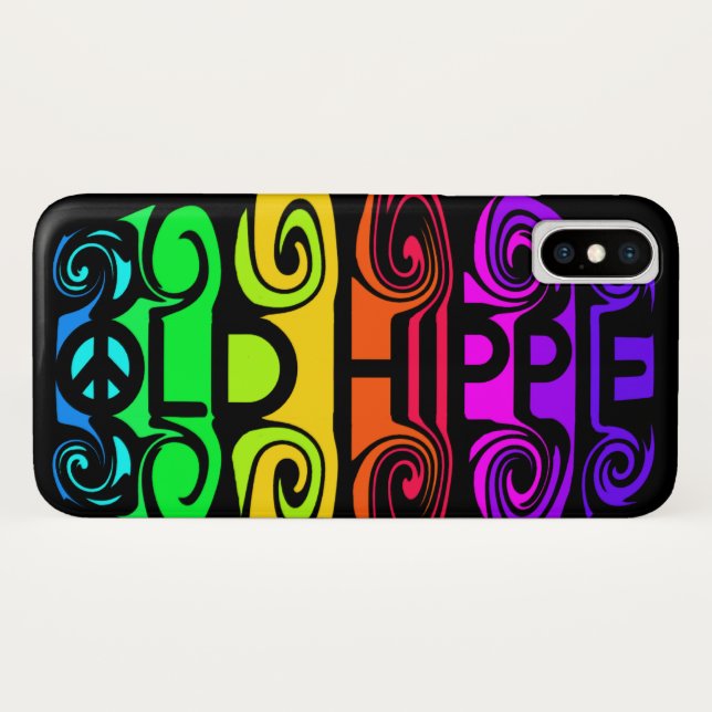 Old Hippie phone cases (Back (Horizontal))
