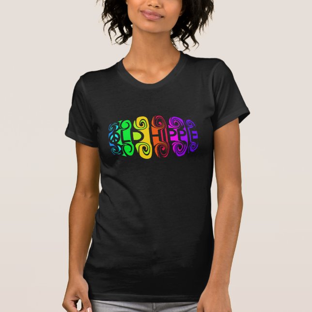 OLD HIPPIE shirt - choose style & color (Front)