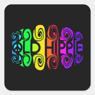 OLD HIPPIE stickers