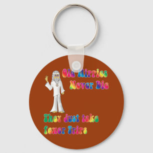 Old Hippies Key Ring