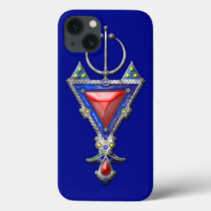 old historical pendant berber jewellery tribal col iPhone 13 case