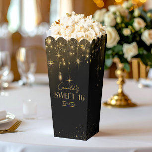 Old Hollywood Glam Sweet 16 ID1108 Favour Box