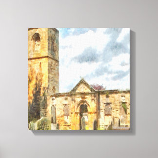 Old Holy Trinity Gothic Architecture Church Canvas Print