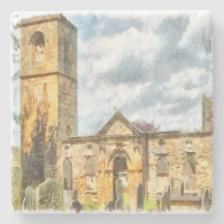 Old Holy Trinity Gothic Architecture Church Stone Coaster