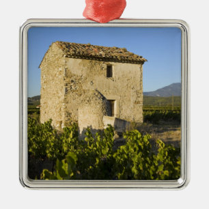 Old house in the Comtat Venaissin, Vaucluse, Metal Tree Decoration