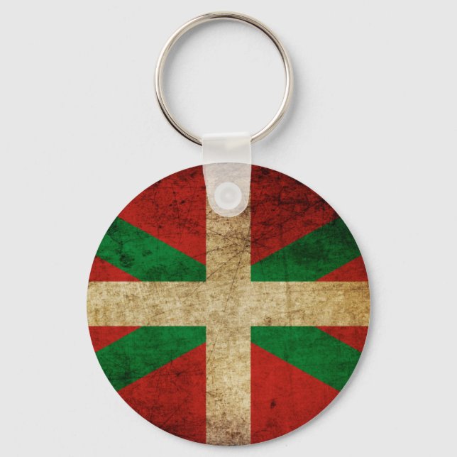 Old Ikurriña Key Ring (Front)