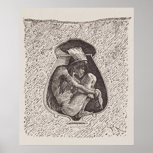 Old Indian cemetery Poster (Front)