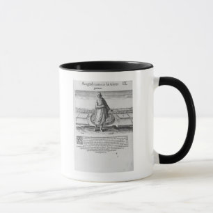 Old Indian Man in his Winter Garment Mug