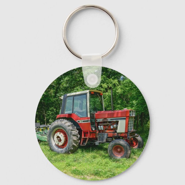 Old International Tractor Key Ring (Front)