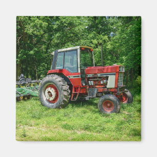 Old International Tractor Magnet