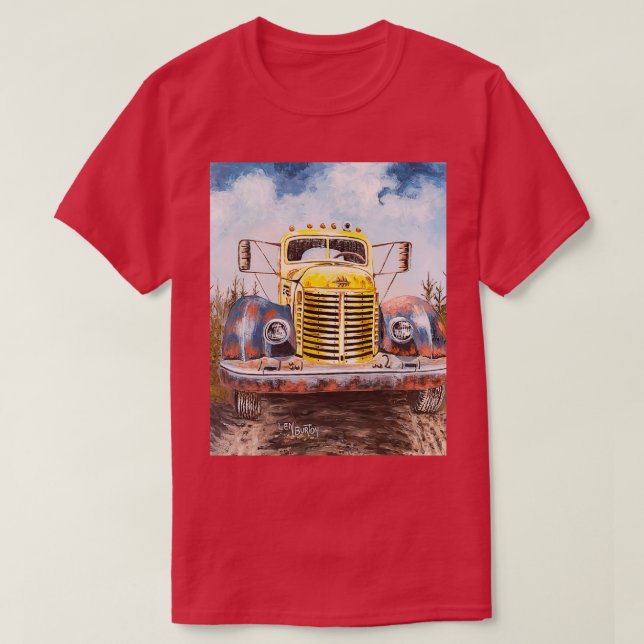 Old International truck Graphic T-Shirt (Design Front)