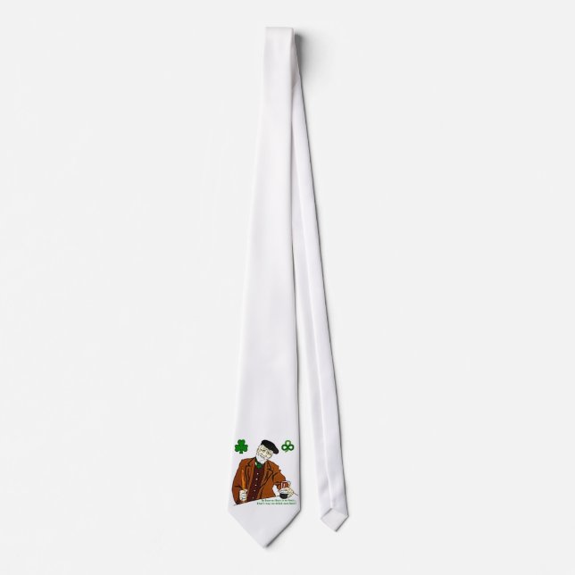 Old Irish Drinker tie (Front)