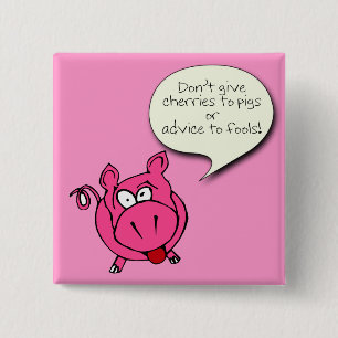 Old Irish Sayings 15 Cm Square Badge