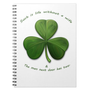 Old Irish Sayings Notebook