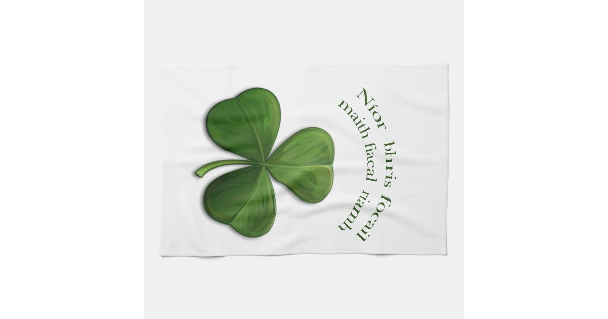 old-irish-sayings-on-irish-design-products-tea-towel-zazzle
