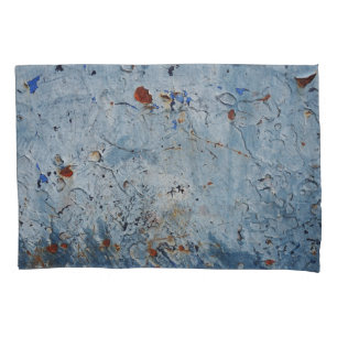 Old Iron Blue Stain Corrode Pillowcase