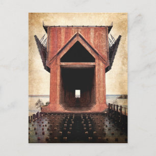 Old Iron Ore Dock Postcard