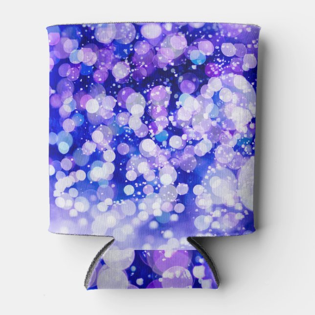 Old Iron Rust: Vintage Metal Texture Can Cooler (Front)