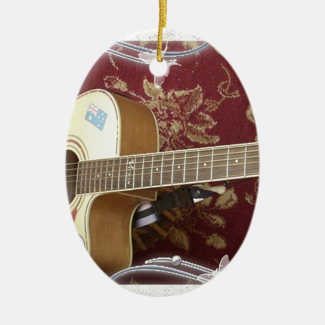 Old is gold Hakuna Matata. Ceramic Tree Decoration (Front)