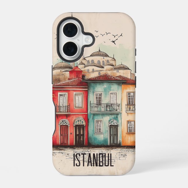 Old Istanbul iPhone 16 Case (Back)