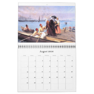 Old Istanbul Wall Calendar