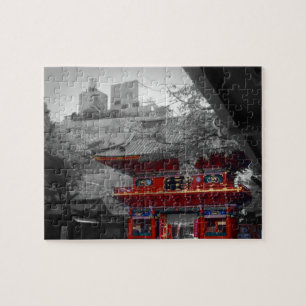 Old Japanese Temple Jigsaw Puzzle