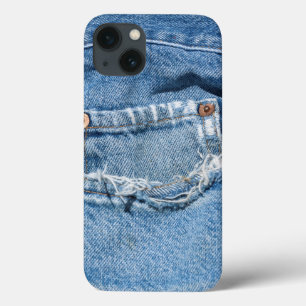 Old Jeans iPad Air, Barely There iPhone 13 Case