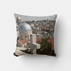 Old Jerusalem's Skyline Cushion