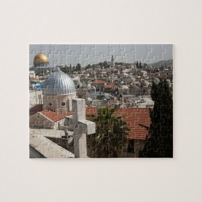 Old Jerusalem's Skyline Jigsaw Puzzle (Horizontal)