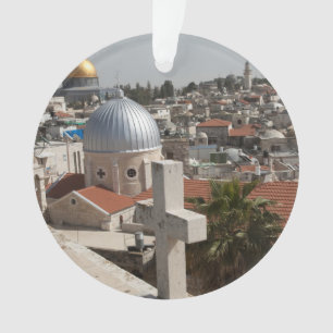 Old Jerusalem's Skyline Ornament
