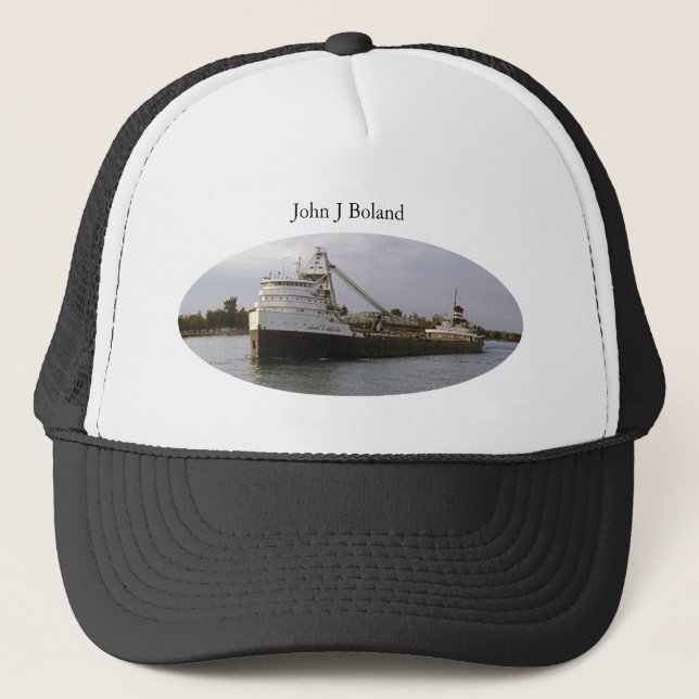 old John J. Boland trucker hat (Front)