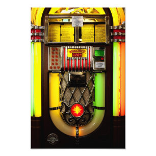 Old Jukebox Photo Print