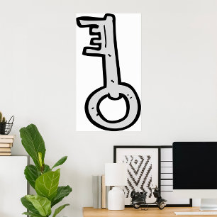 Old Key Poster