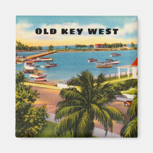 Old Key West Florida with Garrison Bight Magnet
