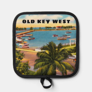 Old Key West Florida with Garrison Bight Pot Holder
