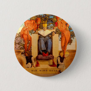 Old King Cole 6 Cm Round Badge